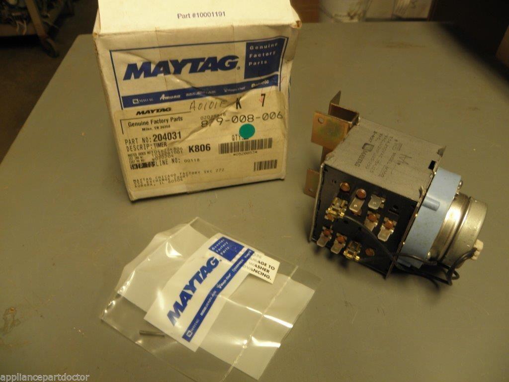Maytag Dryer 204031 Timer Kit NEW IN BOX Maytag Dryer 204031 Timer Kit NEW IN BOX